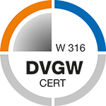 DVGW CERT – W 316 DVGW CERT – W 316